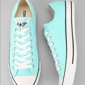 light blue all star converse